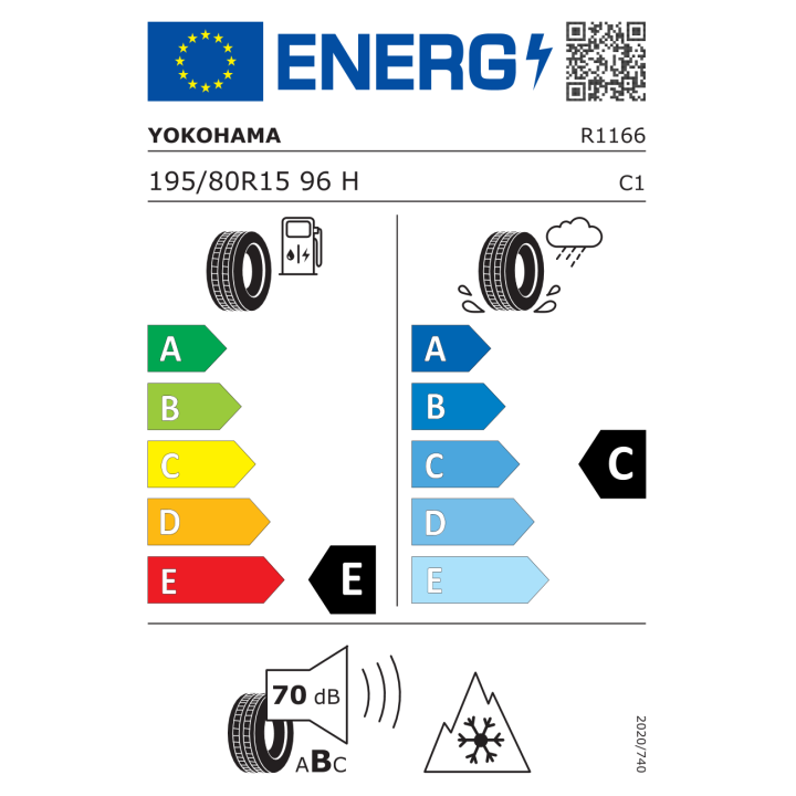Yokohama Geolandar A/T G015 195/80R15 96H