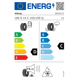 Viking WinTech Van 185R14 101/100Q