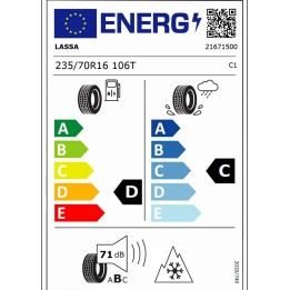 Lassa Competus A/T3 235/70R16 106T