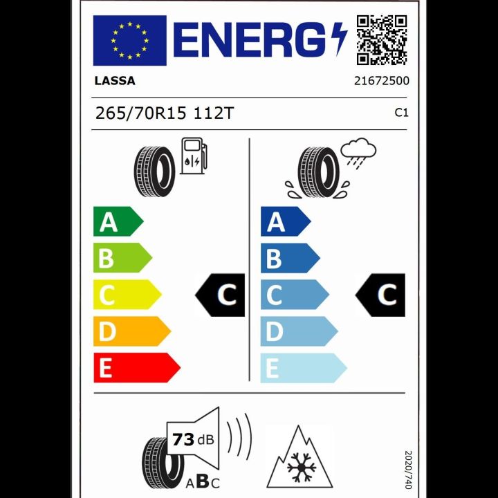 Lassa Competus A/T3 265/70R15 112T