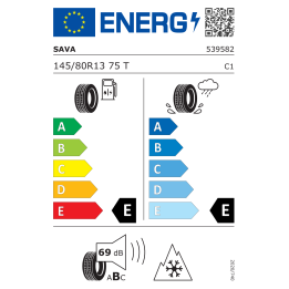 Sava Eskimo S3+ MS 145/80R13 75T