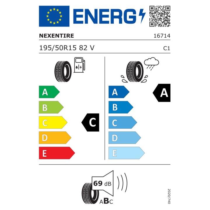 Nexen N'Blue HD Plus 195/50R15 82V