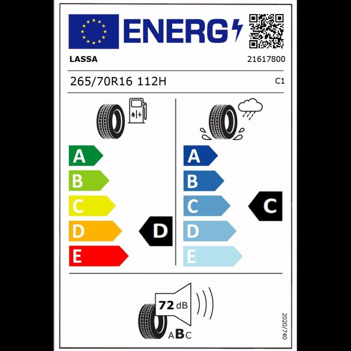 Lassa Competus H/L 265/70R16 112H