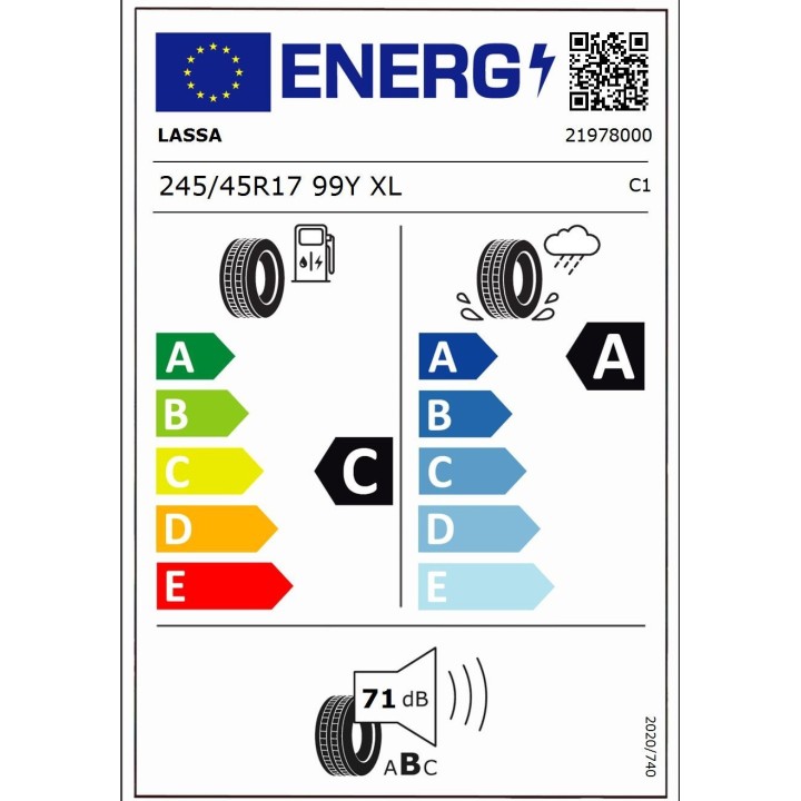 Lassa Driveways Sport 245/45R17 99Y XL