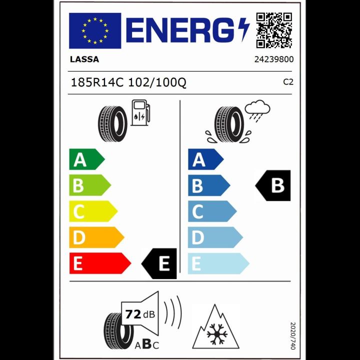 Lassa Multiways-C 185R14C 102/100Q