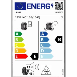 Lassa Multiways-C 195R14C 106/104Q