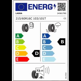 Lassa Transway 215/60R16C 103/101T